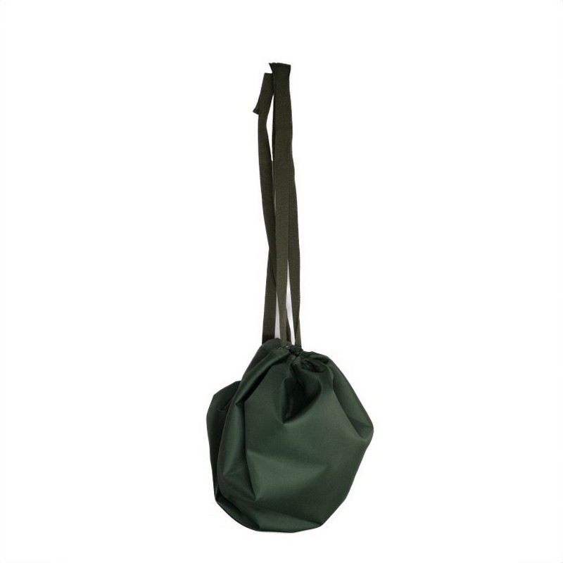 Sacco portagiochi trasformabile in tappeto verde decorato con dinosauro, un 2 in 1 ideale per i tuoi bambini!